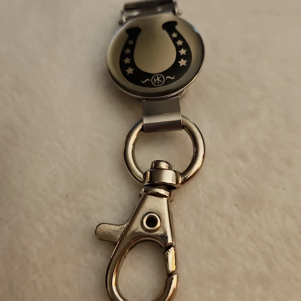 5/$25 HIPKLIPS Horseshoe Clip Keychain